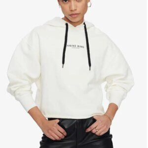 Anine Bing - Jamie Hoodie in White - Size M - Medium